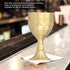 King's Royal Chalice Cup, Rose Wine Goblet, Embossed Multipurpose